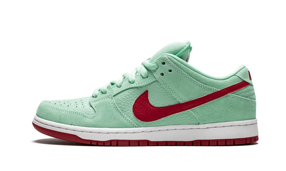 Nike SB Dunk Low Mint Red 304292 360 Release Date
