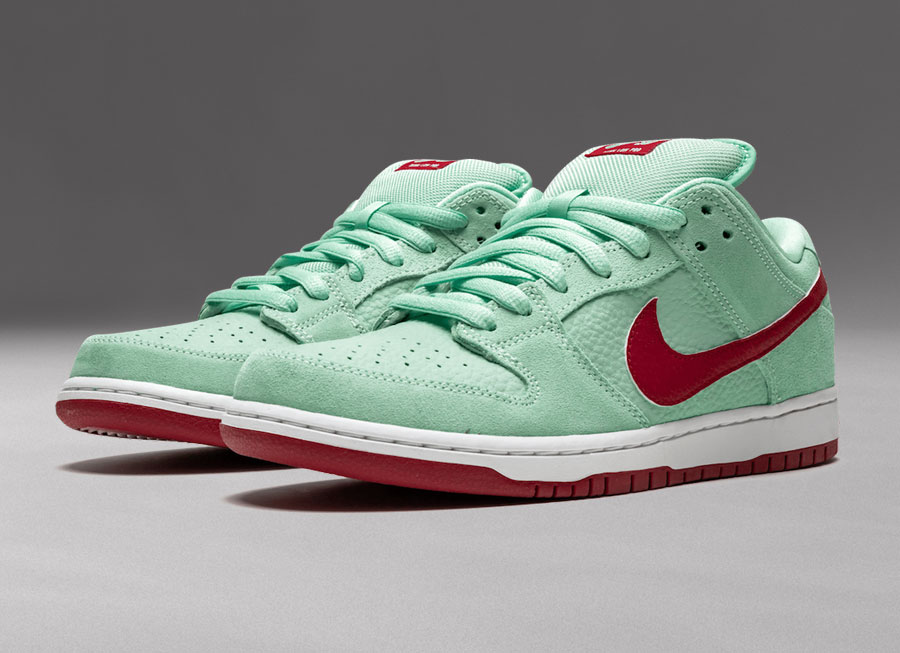 Nike SB Dunk Low Mint Red 304292-360 Release Date - SBD