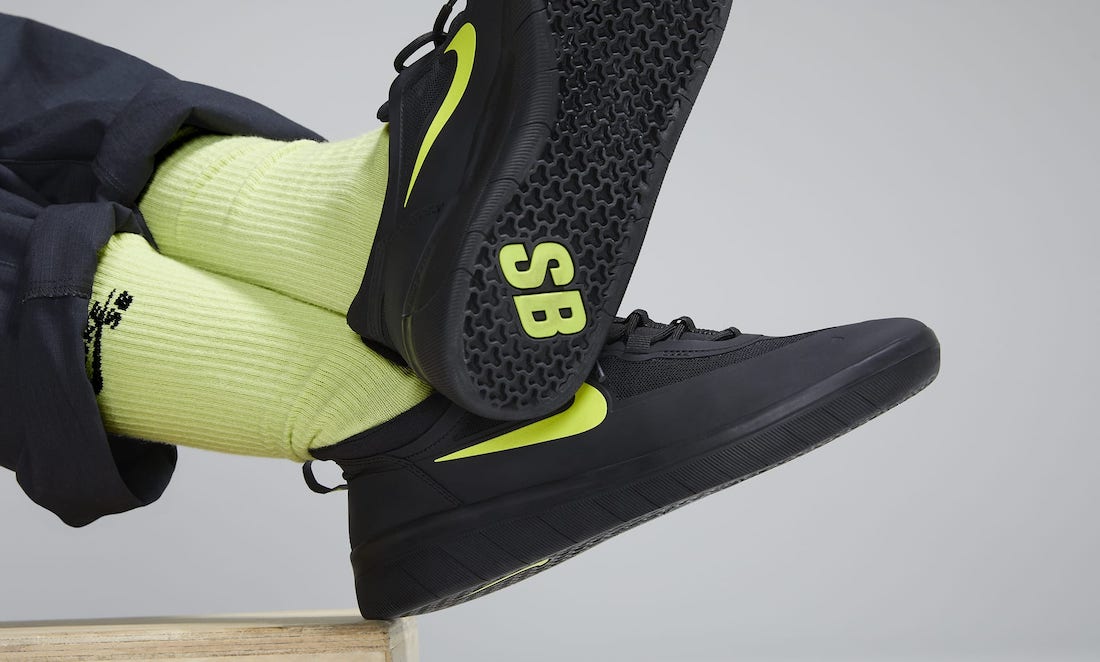 Nike SB Nyjah Free 2 Black Cyber BV2078-005 Release Date