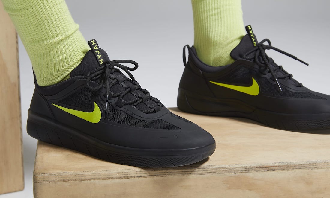 Nike SB Nyjah Free 2 Black Cyber BV2078-005 Release Date - SBD
