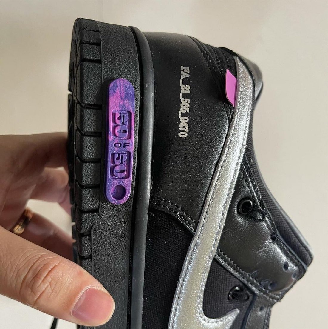 Off-White Nike Dunk Low The 50 Black Release Date