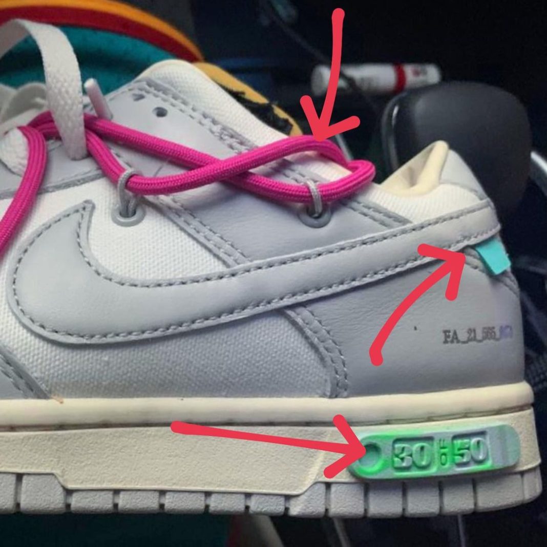 the 50 off white dunks release date