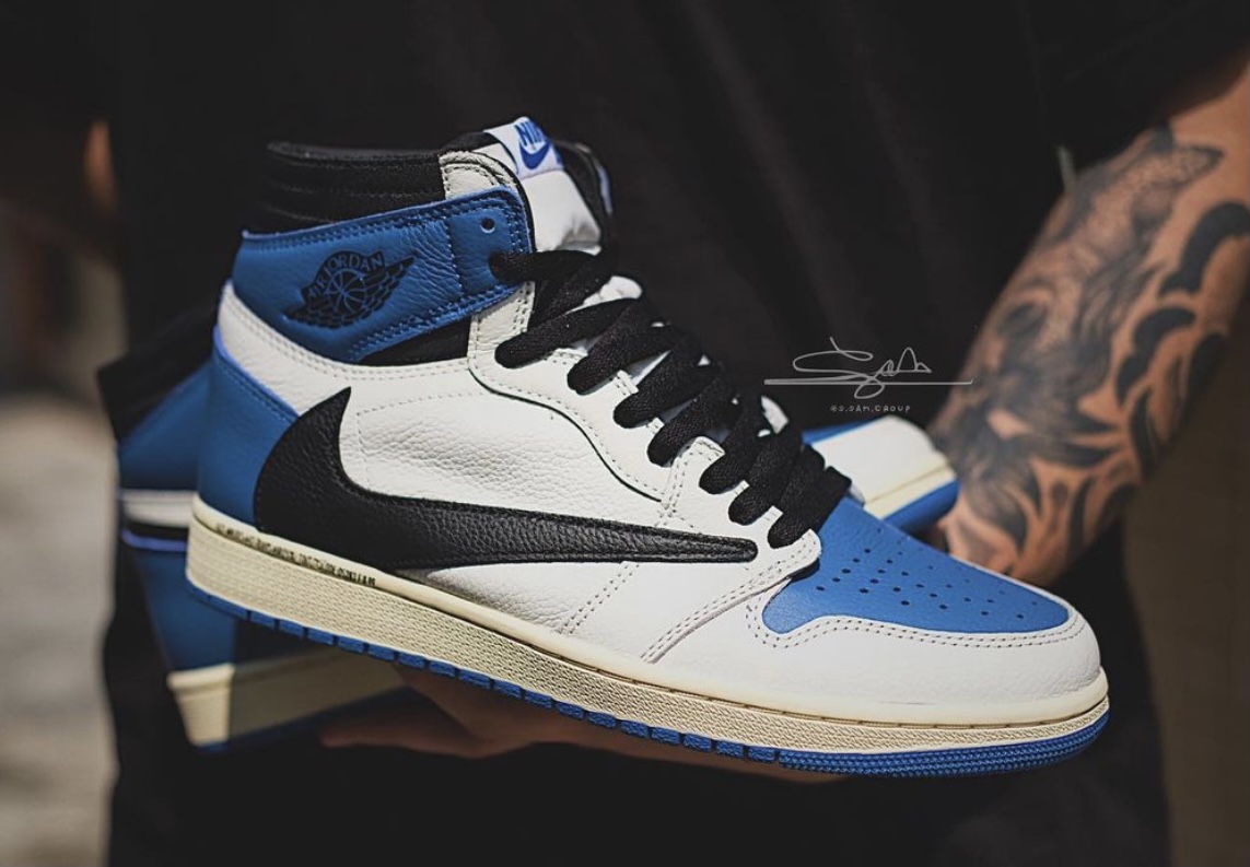 Travis Scott Fragment Air Jordan 1 