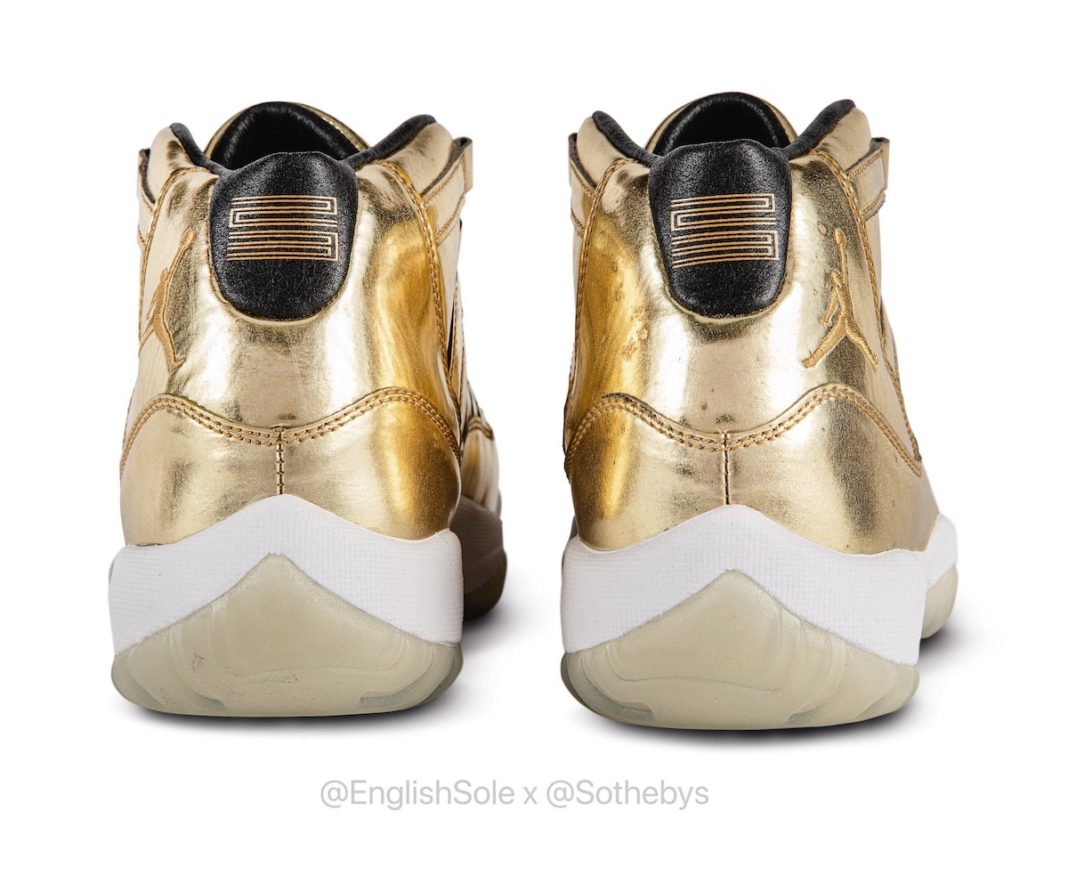 air jordan 11 gold