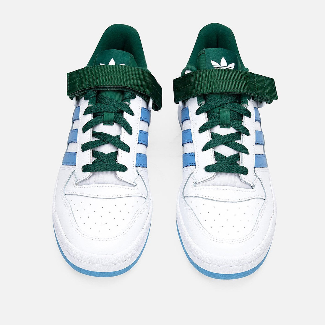 adidas Forum Low White Blue Green FY6816 Release Date 