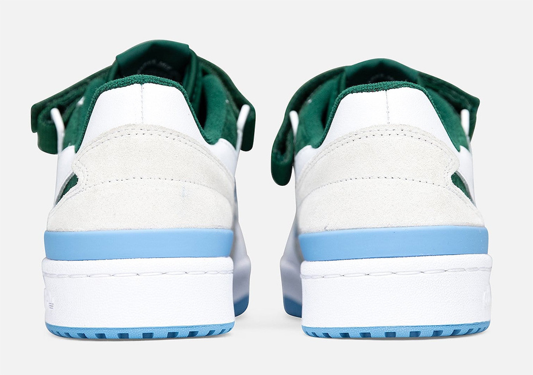 adidas Forum Low White Blue Green FY6816 Release Date 