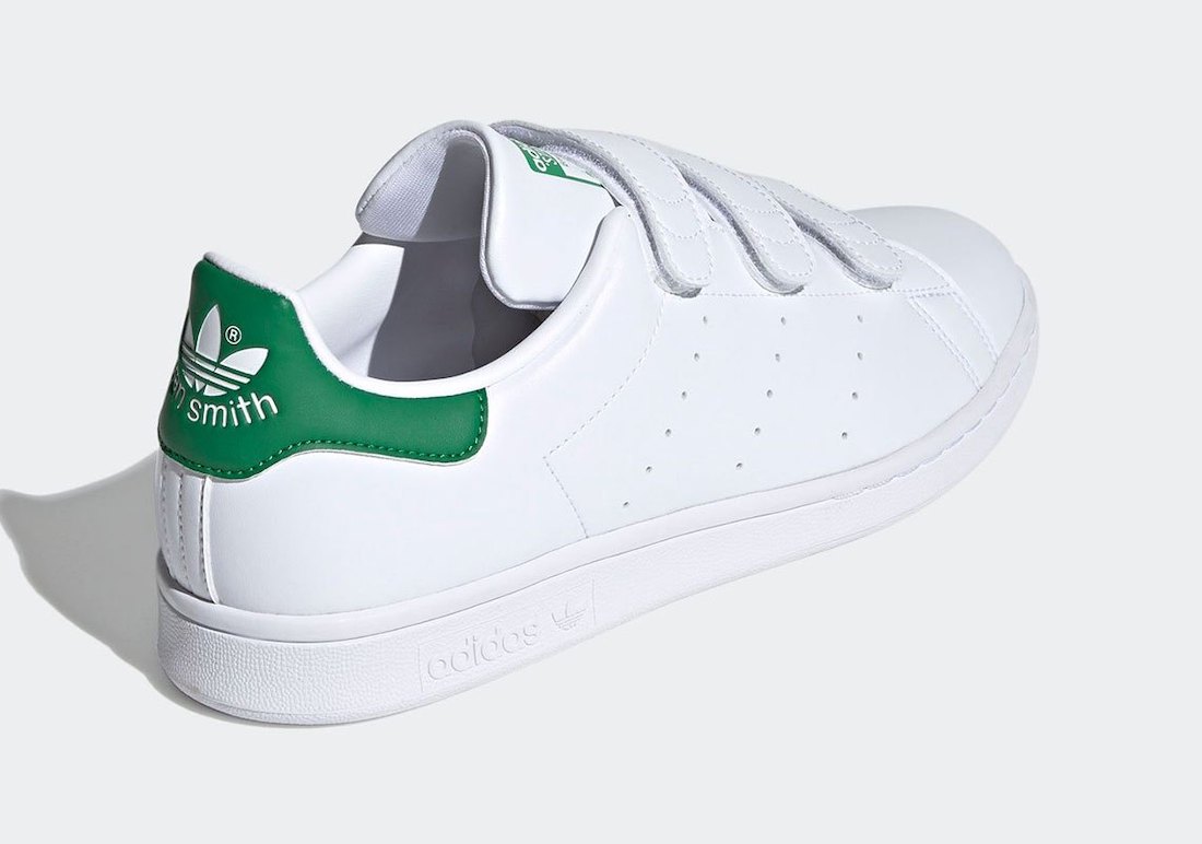 adidas Stan Smith OG Velcro White Green FX5509 Release Date - SBD
