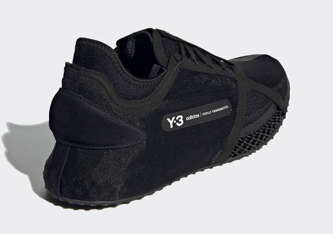 adidas Y-3 Runner 4D IO Black FZ4502 Release Date