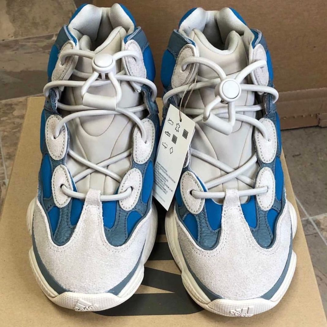 adidas Yeezy 500 High Frosted Blue Release Date - Sneaker Bar Detroit