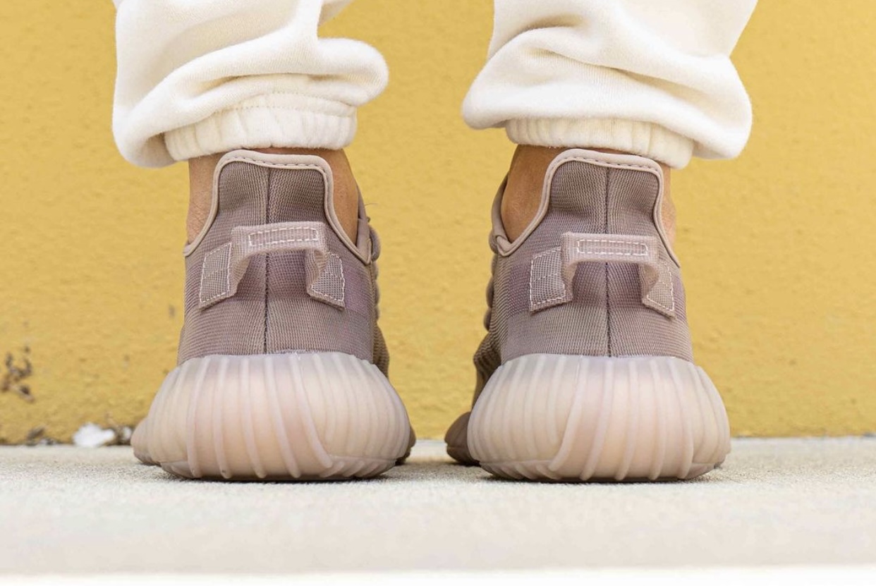 adidas Yeezy Boost 350 V2 Mono Mist On-Feet
