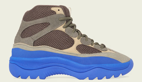 womens yeezy deseret boot taupe blue official release dates 2021