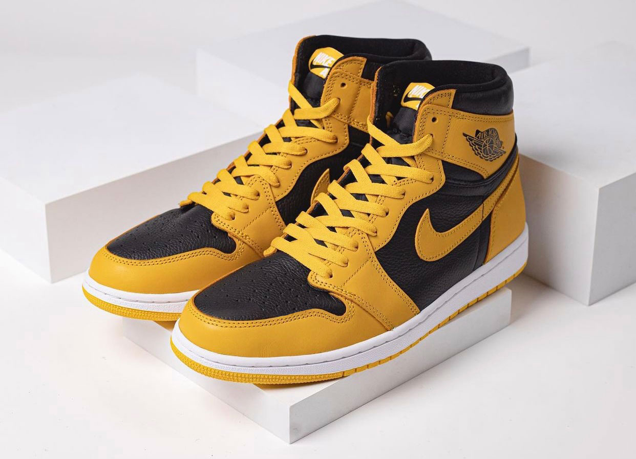 Jordan 2 Retro Homme Chaussures High OG Pollen 555088-701 Release Date