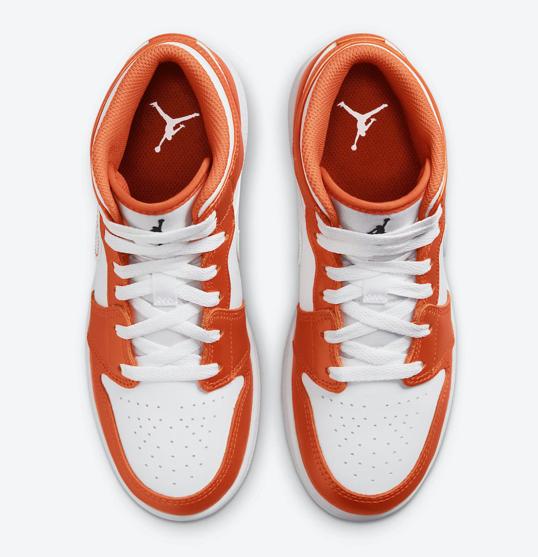 Air Jordan 1 Mid Electro Orange DM3531-800 Release Date - SBD