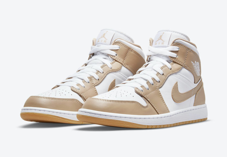 tan new jordans