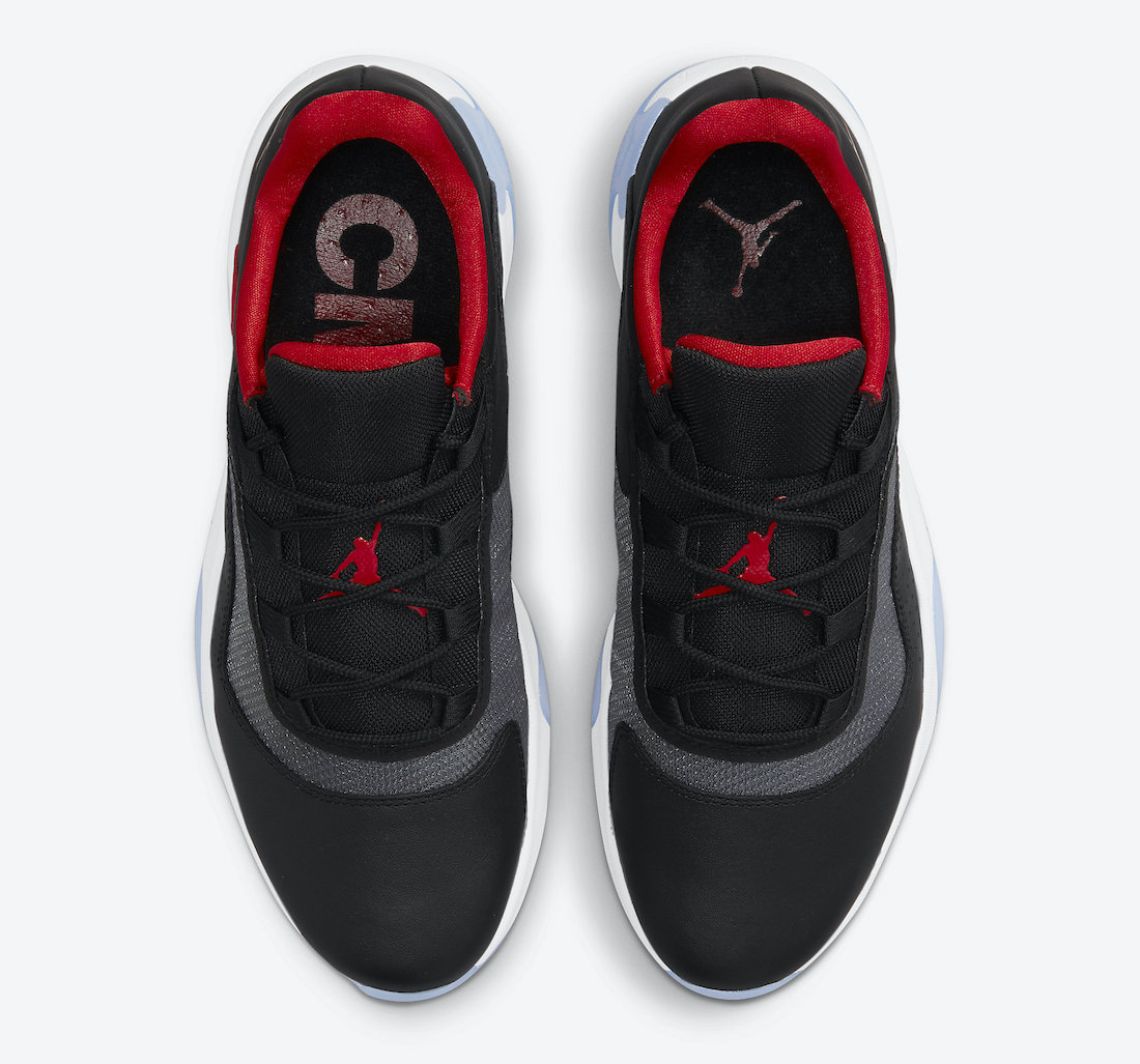 Air Jordan 11 CMFT Low Black Red White CW0784-006 Release Date