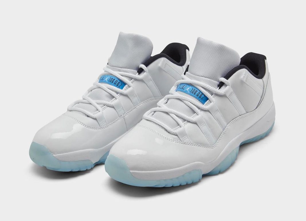 baby blue jordan 11 low