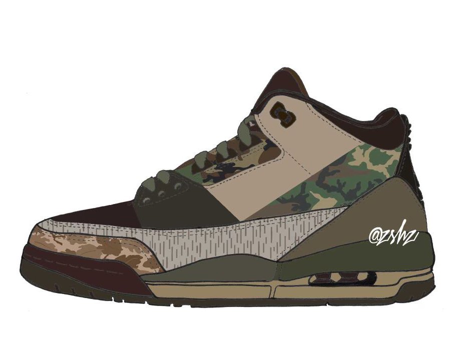 Rysheed Jordan goes up in a gradient Under Armour Anatomix Spawn Camo 2021 Release Date Sketch