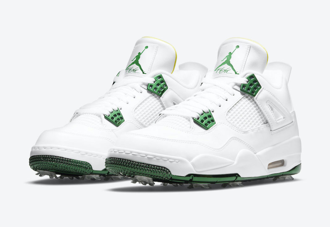 Air Jordan 4 Golf Metallic Green Release Date - SBD
