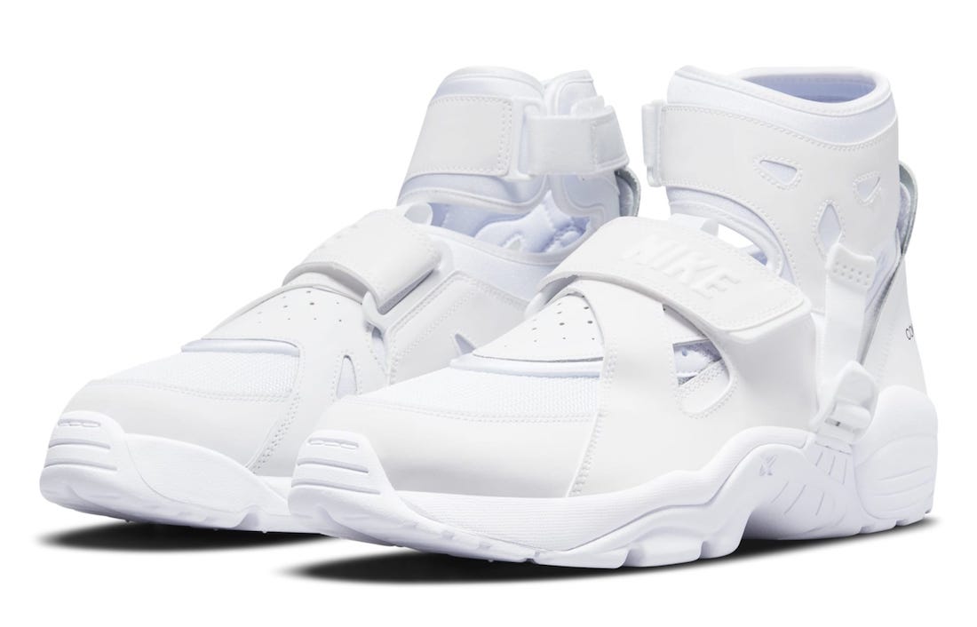 Comme des Garcons Homme Plus Nike Air Carnivore White Release Date