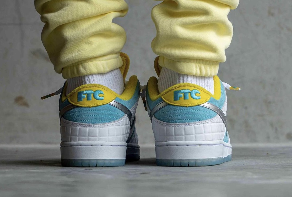 FTC Nike SB Dunk Low DH7687-400 2021 Release Date On-Feet