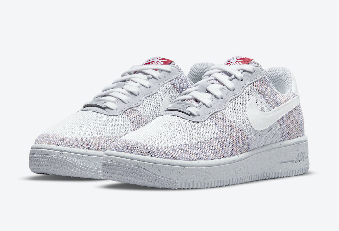 Nike Air Force 1 Crater Flyknit Wolf Grey DH3375-002 Release Date