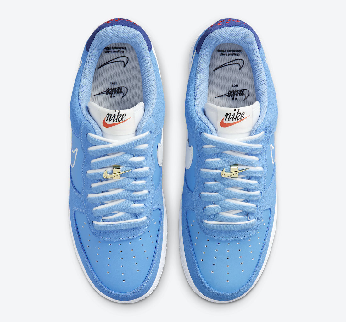 Nike Air Force 1 Low First Use University Blue DB3597-400 Release 