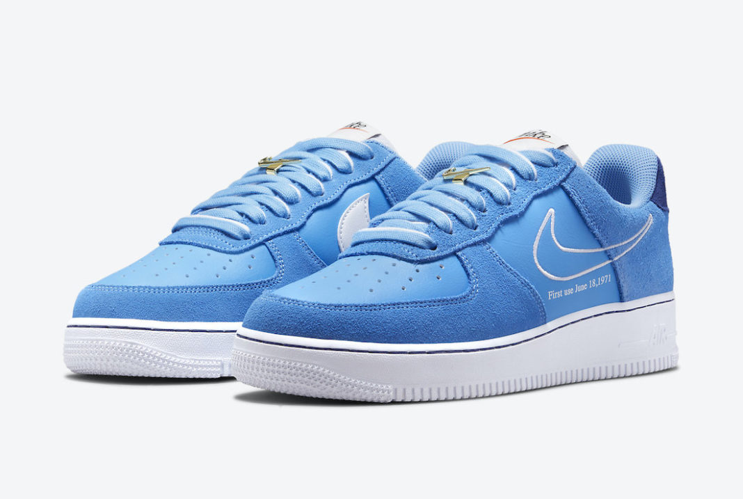 Nike Air Force 1 Low First Use University Blue DB3597-400 Release Date