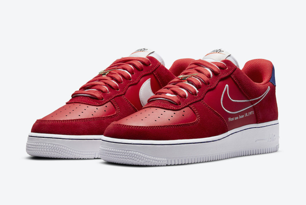 Nike Air Force 1 Low First Use University Red DB3597-600 Release 