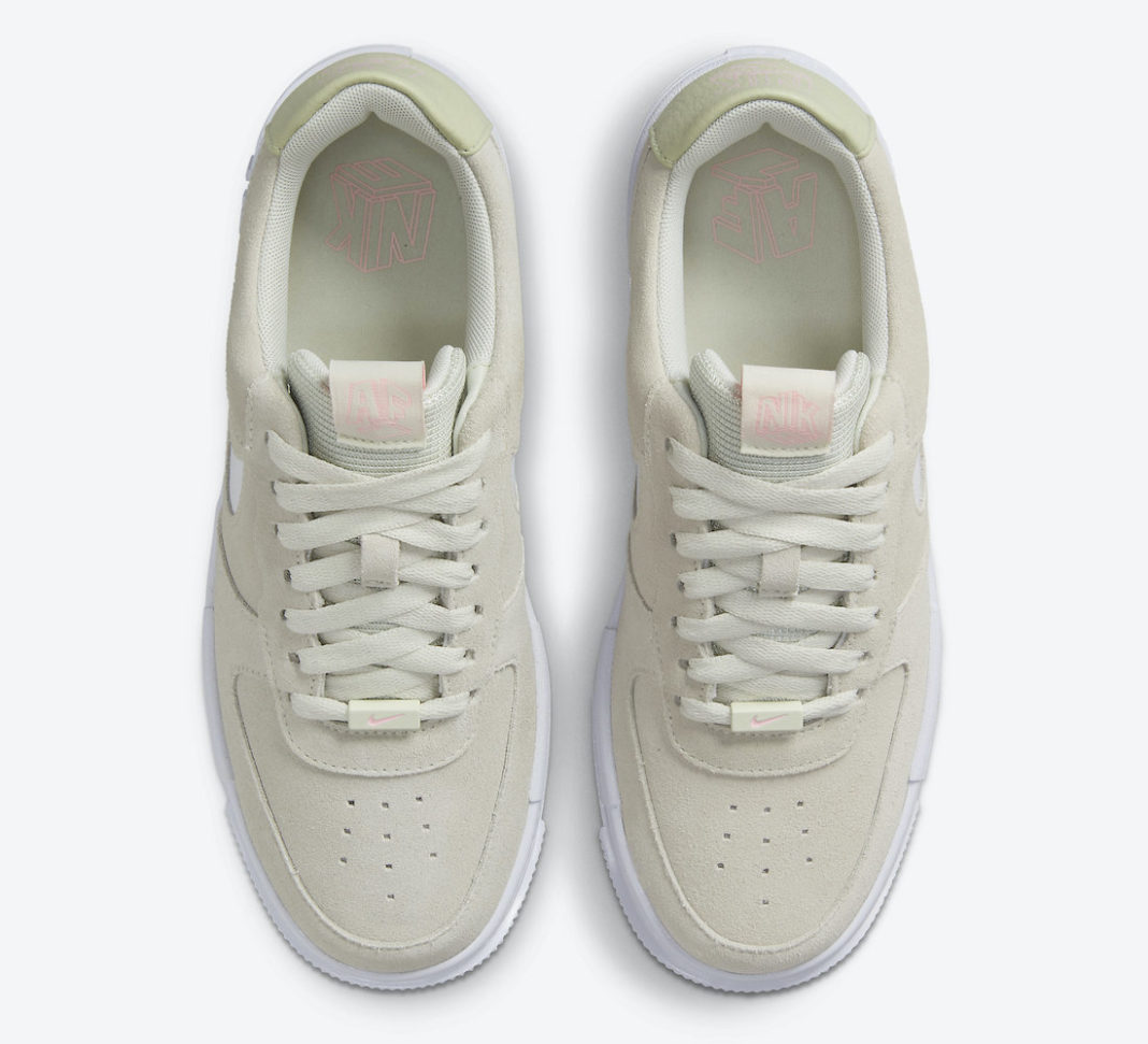 nike air force 1 pixel olive aura