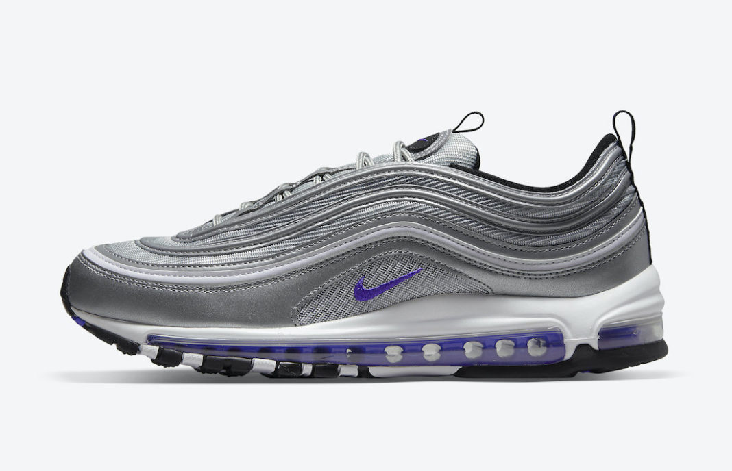 97 air max purple and black