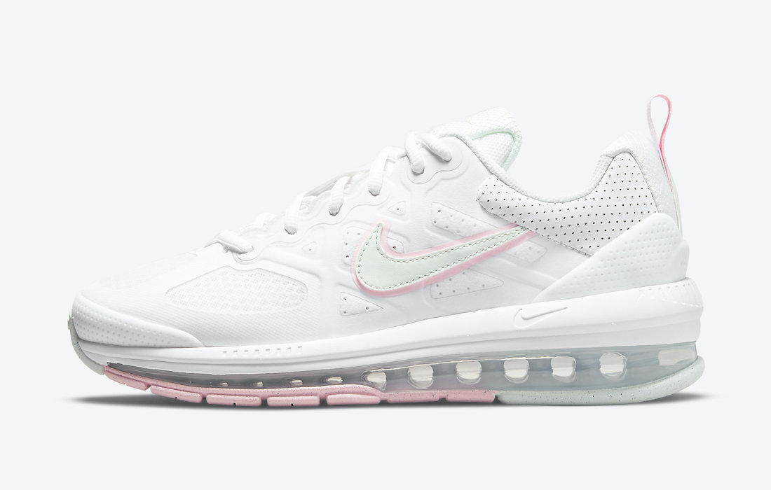 Nike Air Max Genome WMNS White Barely Green Arctic Punch  DJ1547-100 Release Date