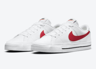 Nike Court Legacy White University Red CU4150-105 Release Date