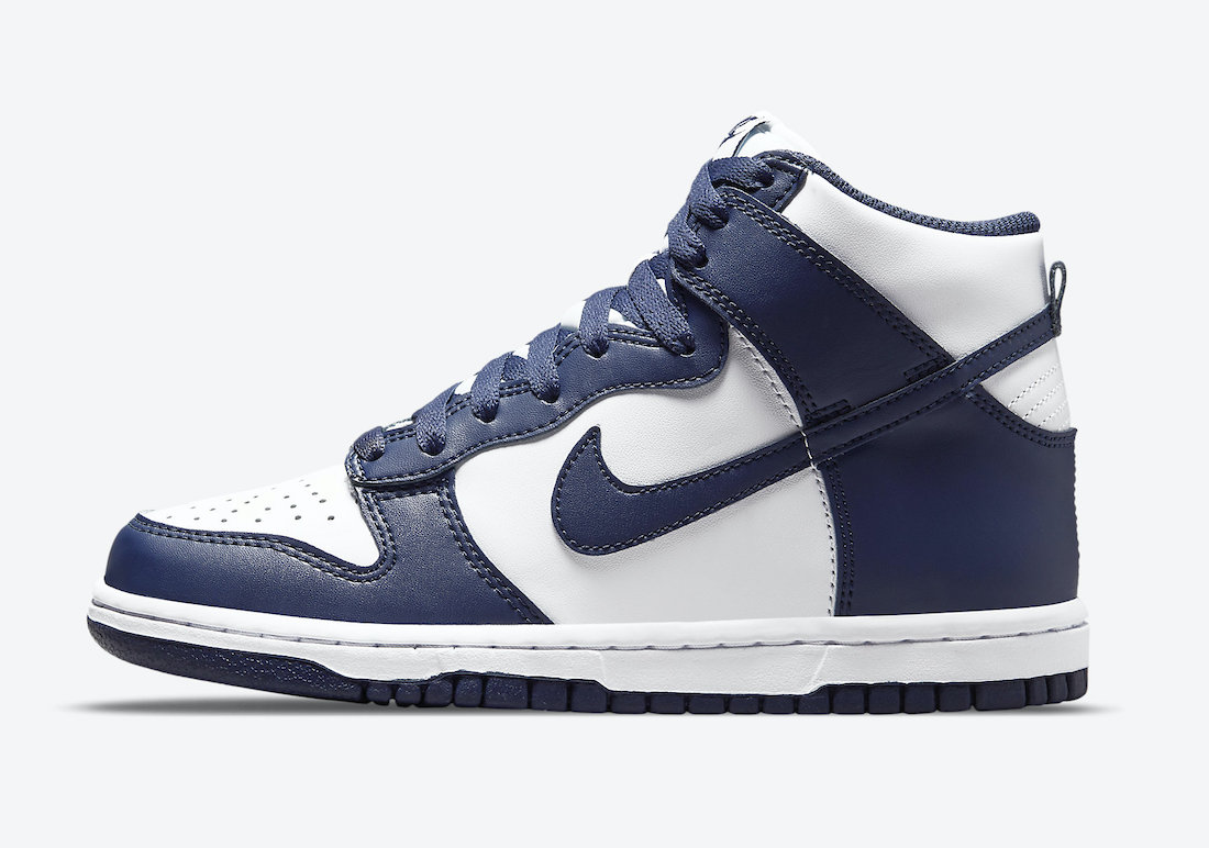 Nike Dunk High GS Navy White DB2179-104 Release Date
