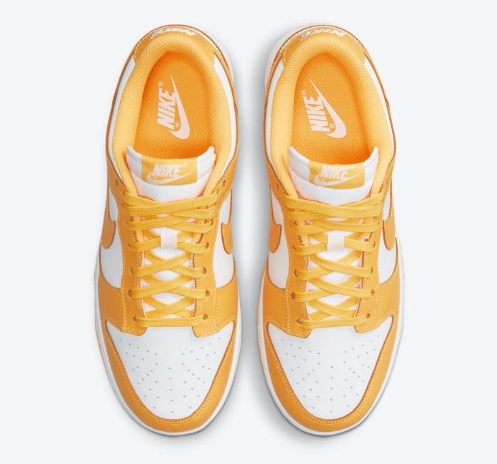 laser orange dunk low release date