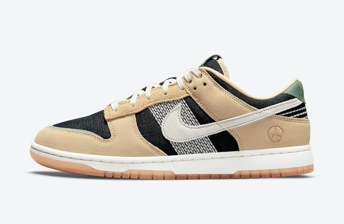 Nike Dunk Low Rooted in Peace Niwashi DJ4671-294 Release Date - SBD