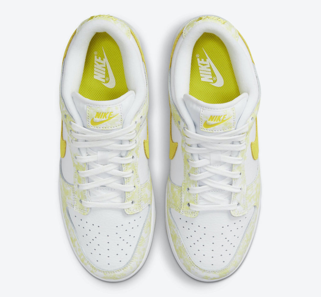 dunk low strike yellow