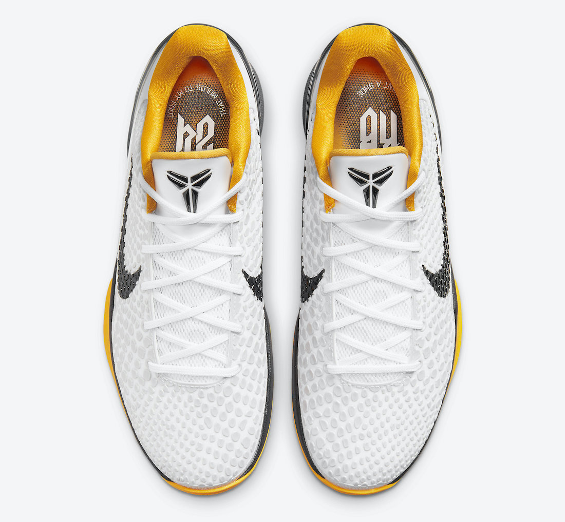 Nike Kobe 6 Protro POP White Del Sol CW2190-100 Release Date Price