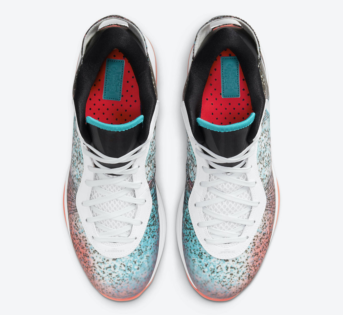 Nike LeBron 8 V2 Low Miami Nights DJ4436-100 Release Date