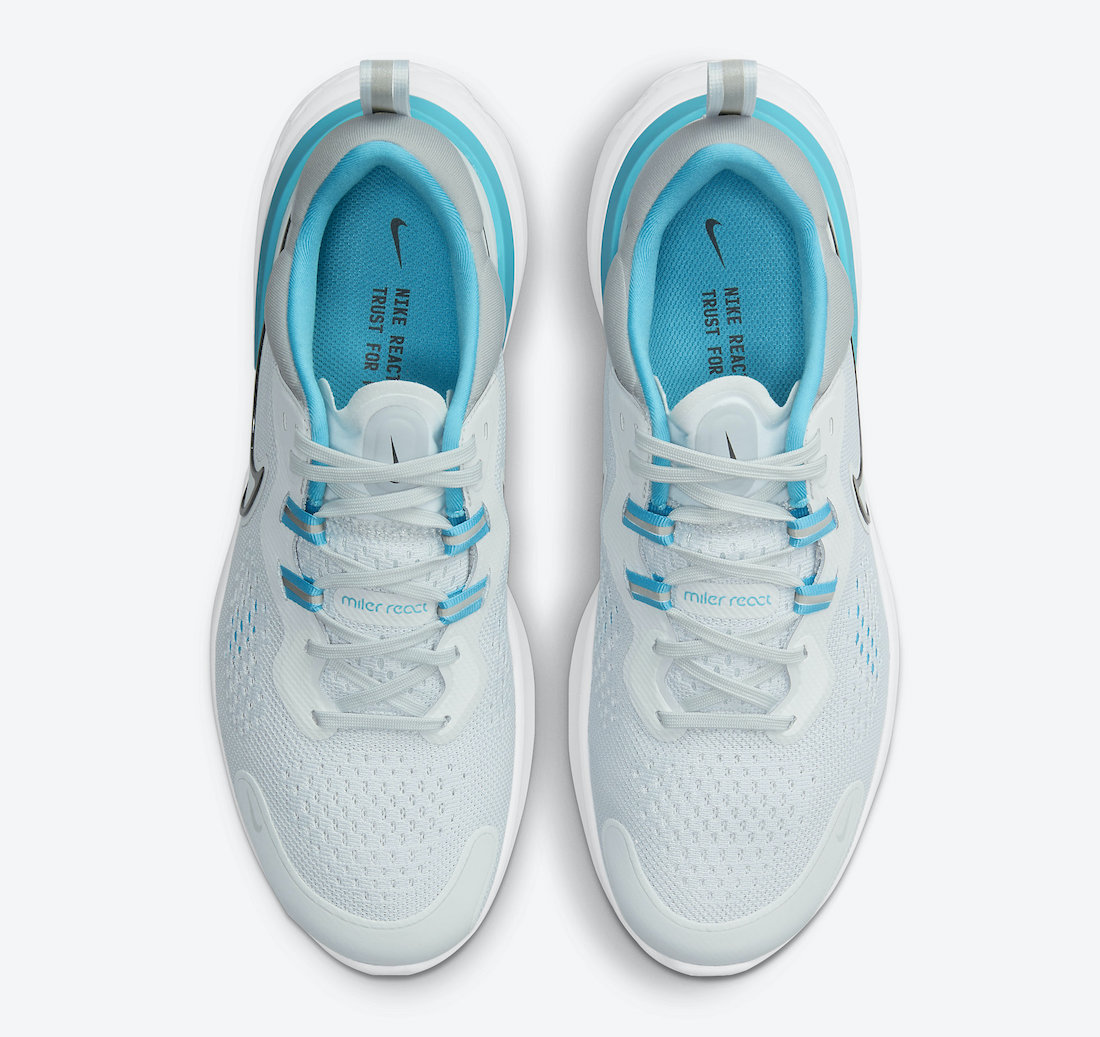 Nike React Miler 2 Chlorine Blue CW7121-003 Release Date