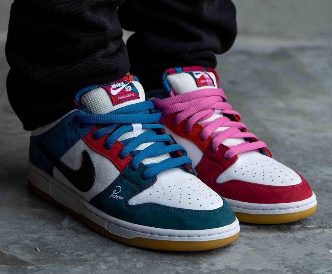 Parra Nike SB Dunk Low DH7695 100 On Feet 2