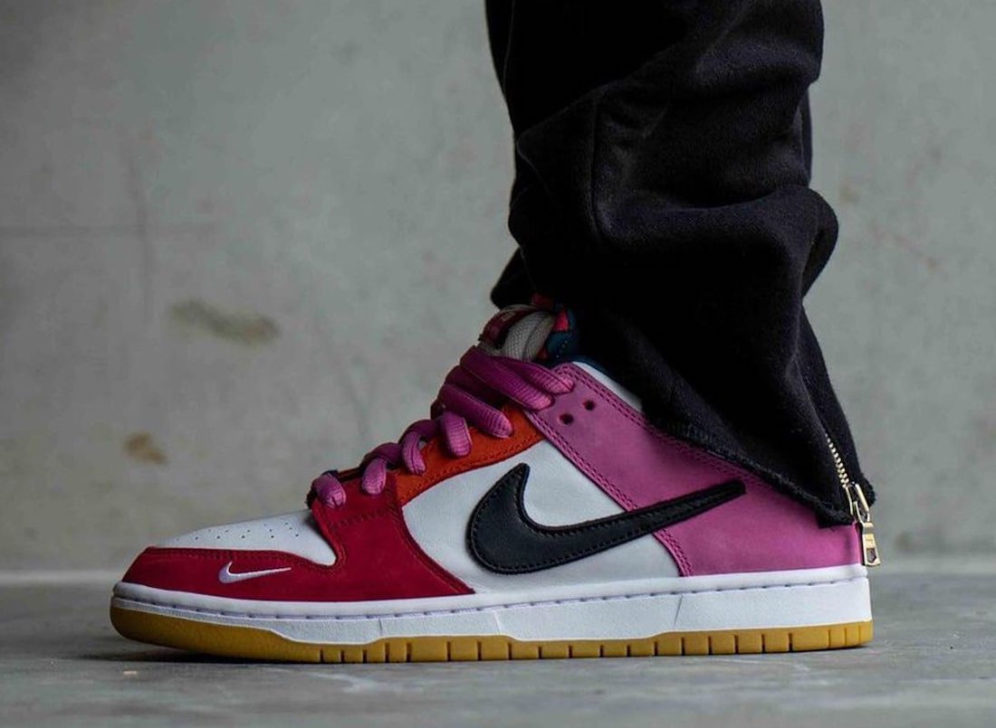 Parra Nike SB Dunk Low DH7695 100 On Feet 5
