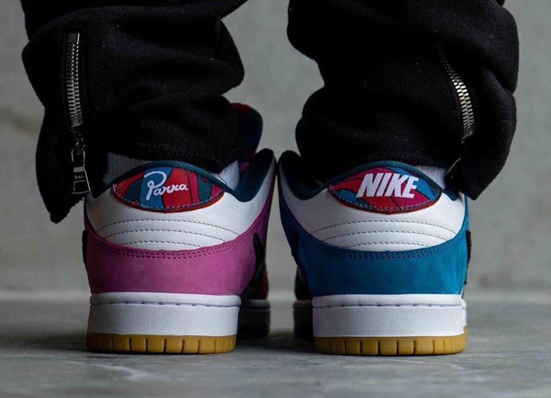 Parra Nike SB Dunk Low DH7695-100 On-Feet