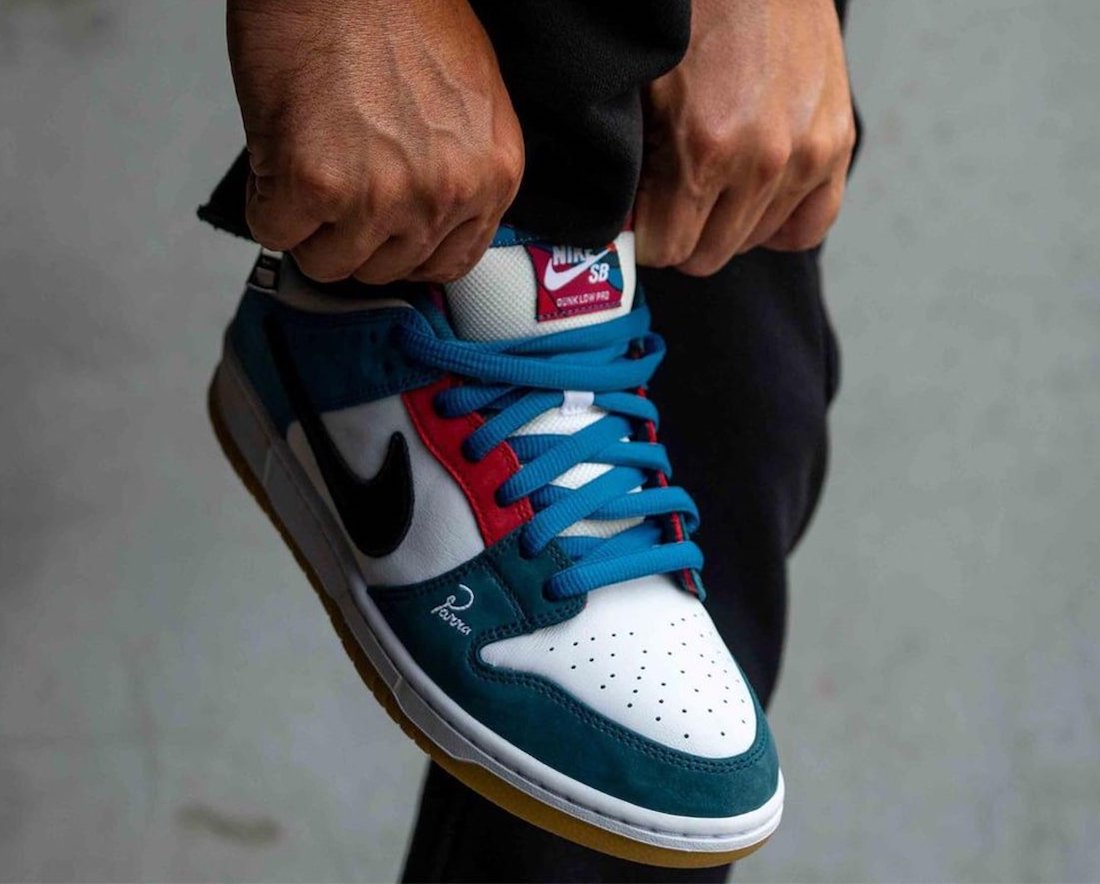 Parra Nike SB Dunk Low DH7695 100 On Feet 9