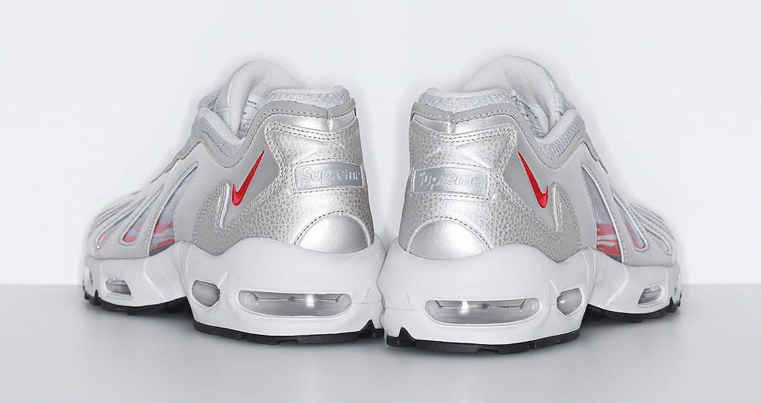 Supreme Nike Air Max 96 Silver Release Date