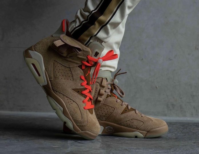 Travis Scott Air Jordan 6 British Khaki DH0690-200 Release Date - SBD