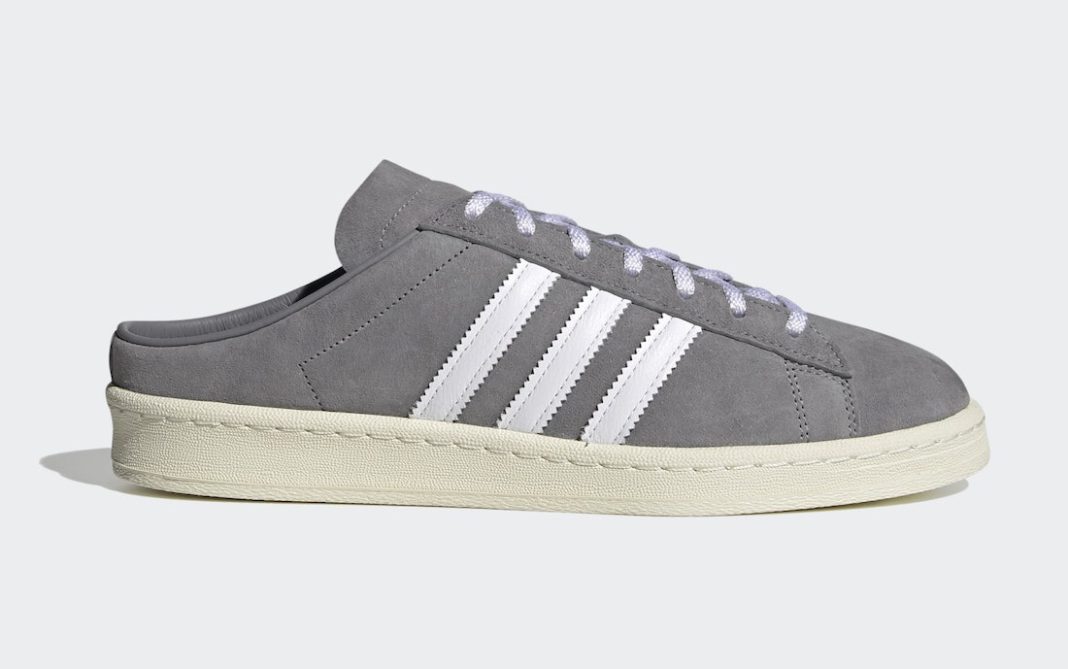adidas Campus 80s Mules Grey FX5841 Release Date