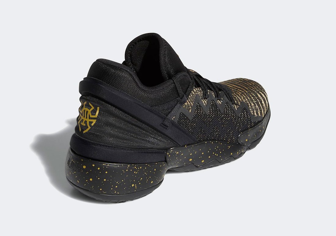 adidas DON Issue 2 Black Gold FX7108 Release Date