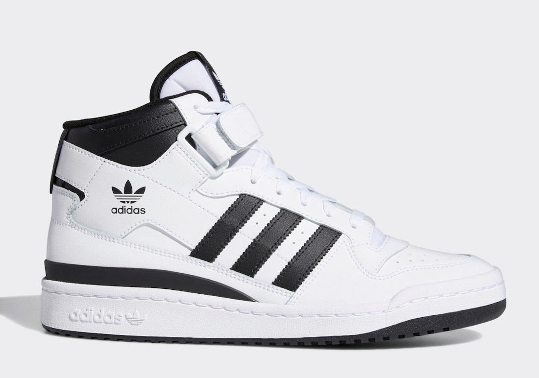 adidas Forum Mid White Black FY7939 Release Date - SBD
