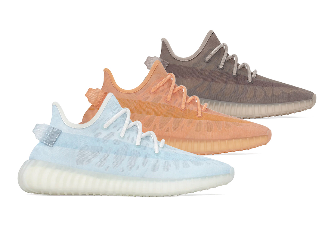 adidas Yeezy Boost 350 V2 Mono Pack Release Date - SBD