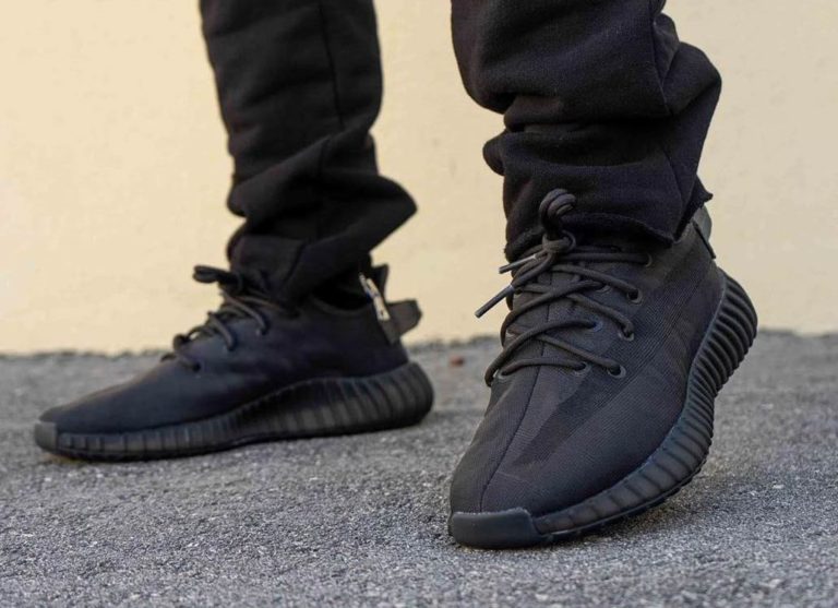 adidas Yeezy Boost 350 V2 Mono Black GX3791 Release Date - SBD